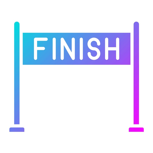 Finish Vector Illustration Style