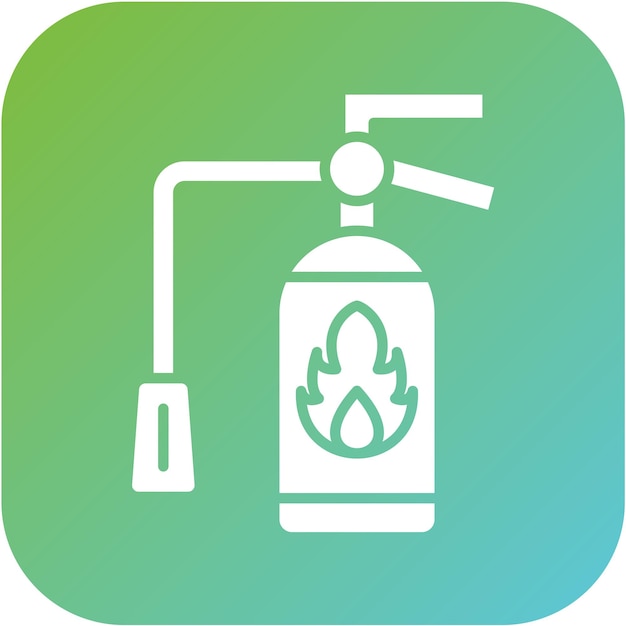 Fire Extinguisher Icon Style