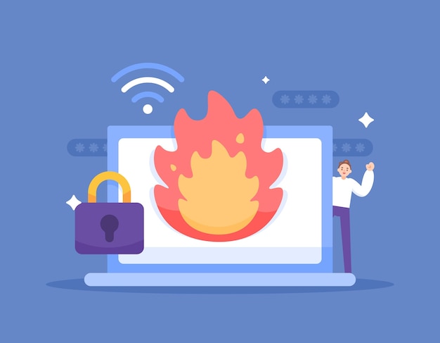 firewall concept or system for limiting and controlling access to a network