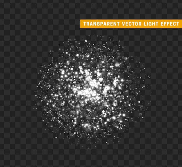firework white color. bright realistic firework with transparent background