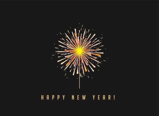 Fireworks and celebration, winner, victory poster, banner
