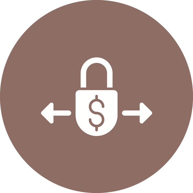 fixed asset icon vector image can be used for finance