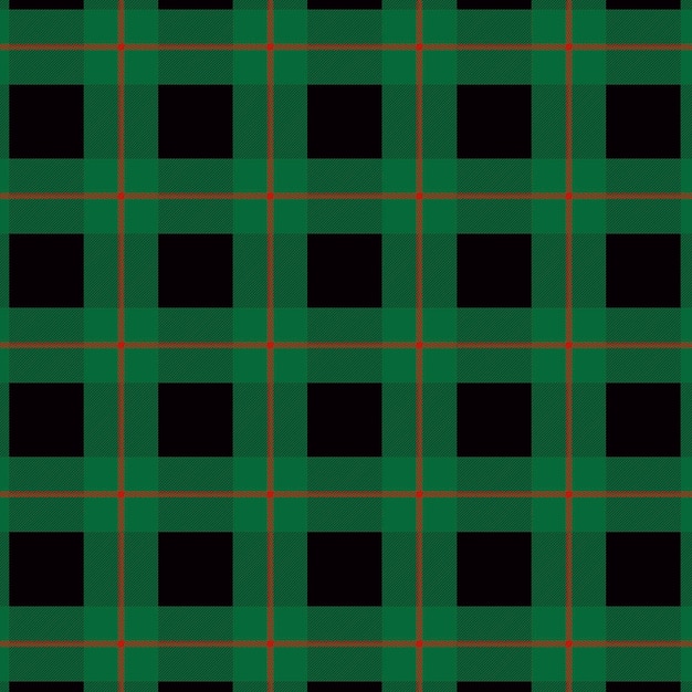 Fladt julede ternet mønsterdesign
