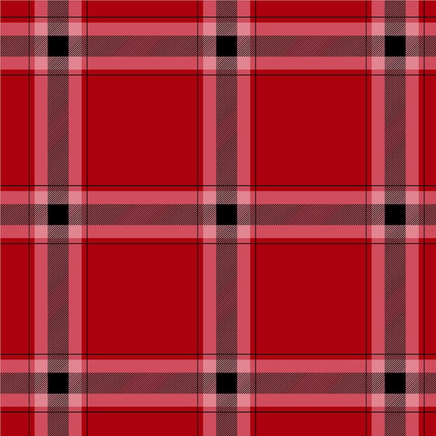 Fladt julede ternet mønsterdesign