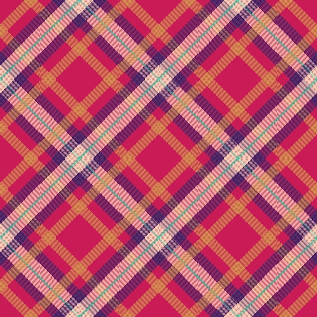 Fladt julede ternet mønsterdesign