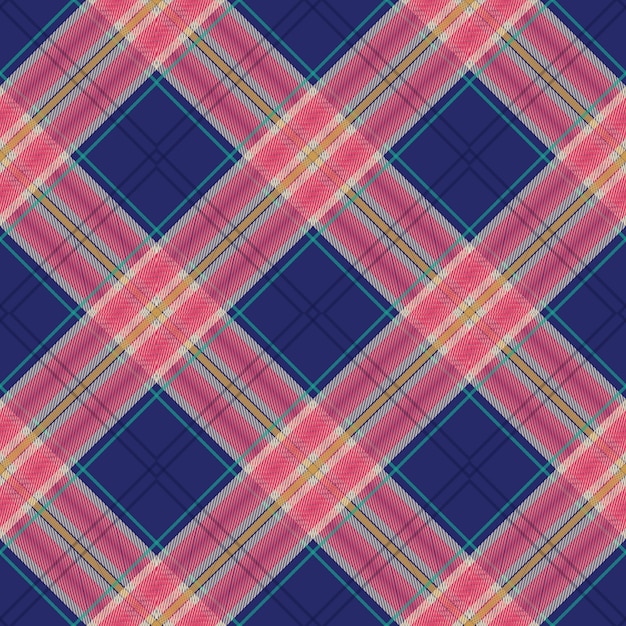 Fladt julede ternet mønsterdesign