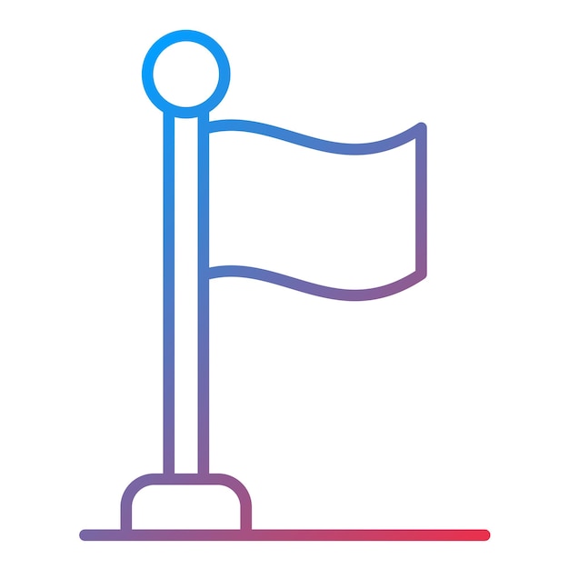 Flag icon vector image Can be used for Medieval