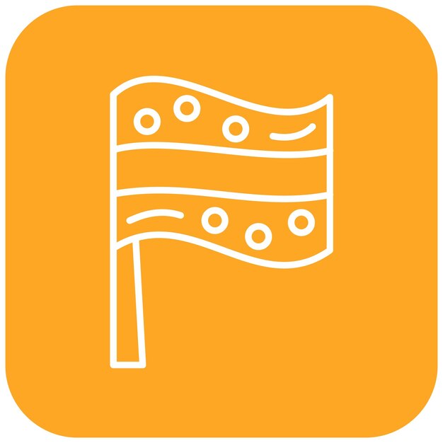Flag icon vector image Can be used for User Interface