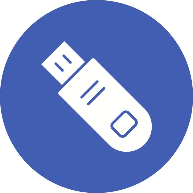 Flash Disk icon vector image Can be used for Office Stationery