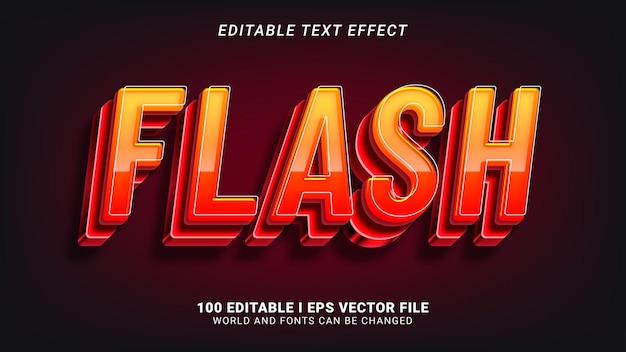 flash editable text effect