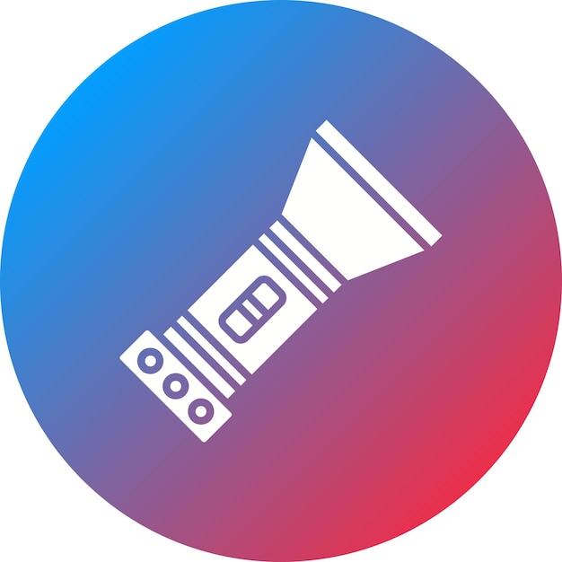 flashlight icon vector image can be used for home improvements