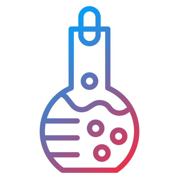 Flask icon vector image Can be used for Data Science