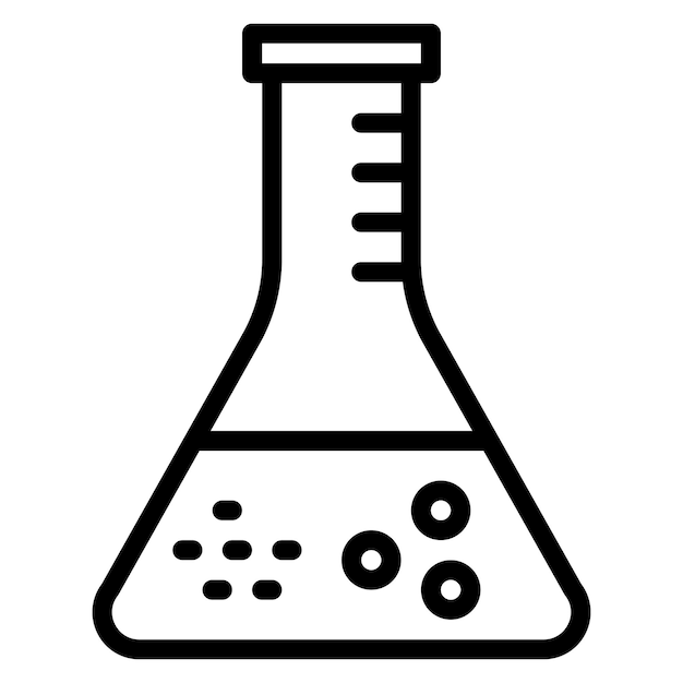 Flask icon vector image Can be used for Virtual Lab