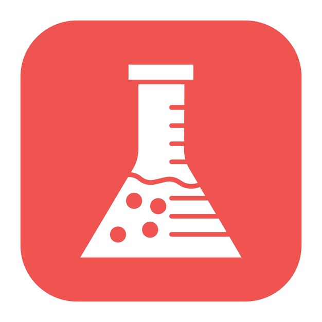 Flask Vector Illustration