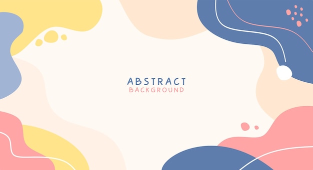 flat abstract pastel background