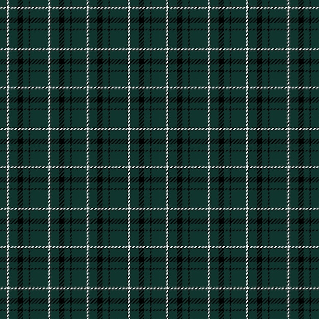 Flat christmas plaid pattern vector design