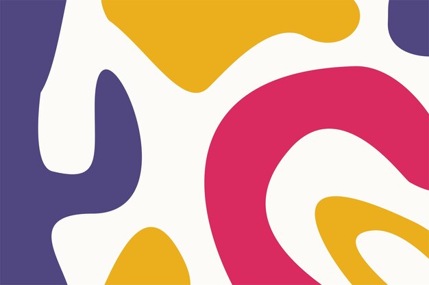flat design abstract background