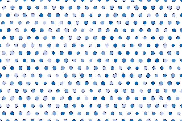 Flat design blue dots background