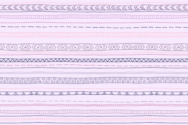 Flat design purple striped pattern design