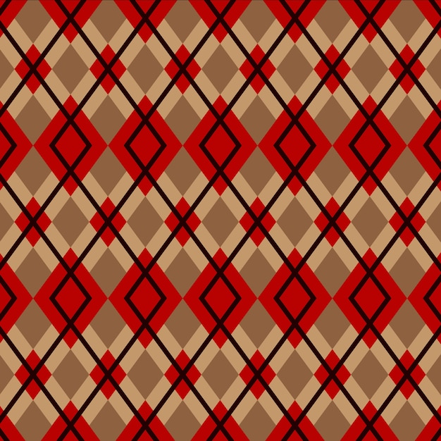 flat design sweater-like argyle pattern