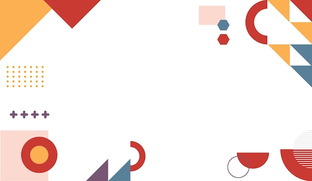 flat geometric background