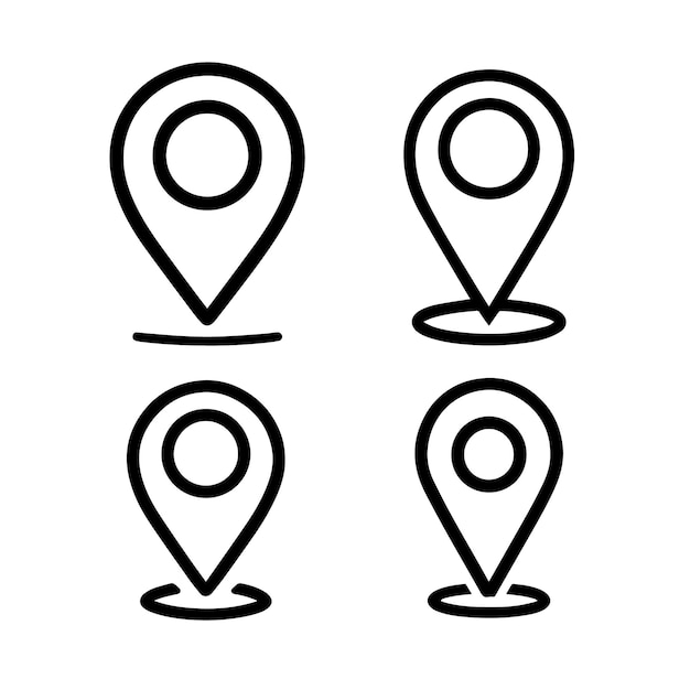 Flat icon set phone icon call icon home icon location icon web icon social icon business icon set