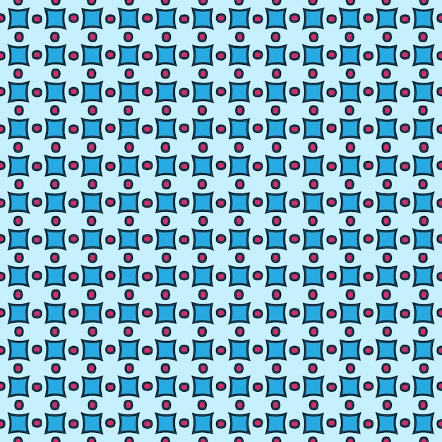 Flerfarvet, problemfrit, abstrakt mønster. Baggrund og baggrund. Flerfarvet, farverigt ornamentdesign. Farvede mosaikornamenter. Vektor grafisk illustration