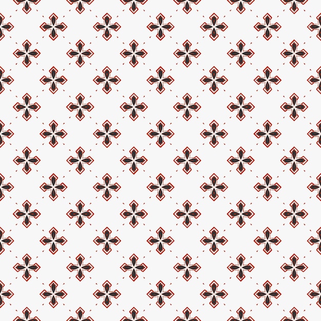 Flerfarvet, problemfrit, abstrakt mønster. Baggrund og baggrund. Flerfarvet, farverigt ornamentdesign. Farvede mosaikornamenter. Vektor grafisk illustration