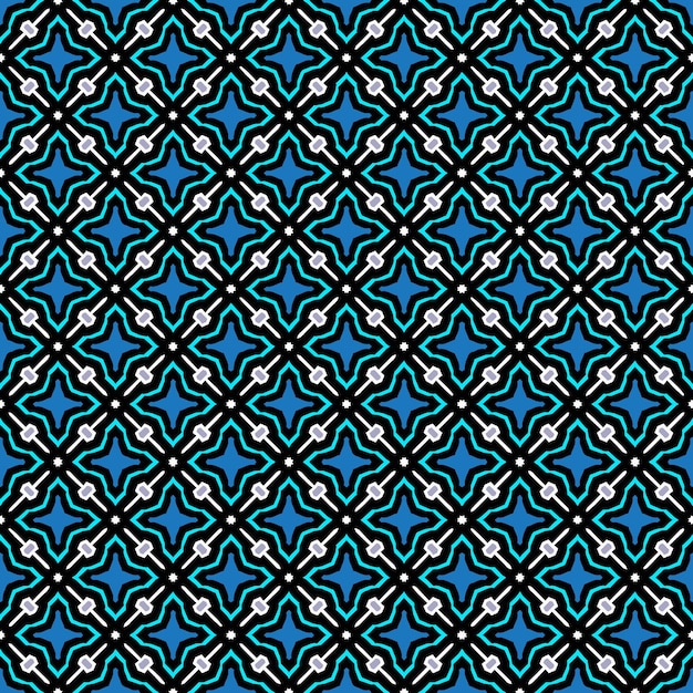 Flerfarvet, problemfrit, abstrakt mønster. Baggrund og baggrund. Flerfarvet, farverigt ornamentdesign. Farvede mosaikornamenter. Vektor grafisk illustration