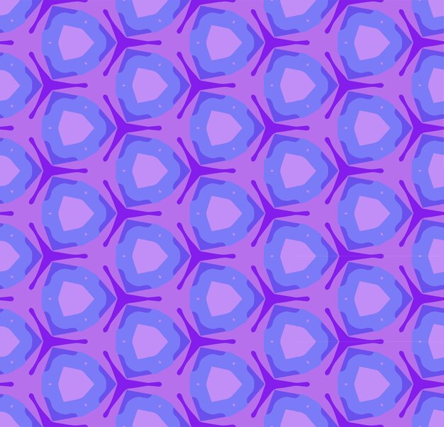 Flerfarvet, sømløst og abstrakt mønster. Baggrund og baggrundsbillede. Flerfarvet, farverigt, ornamentalt design. Farvede mosaikornamenter. Vektor grafisk illustration EPS10
