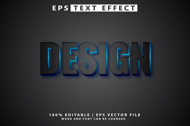 Flexible trendy vector design text effect for sales and fashion text style