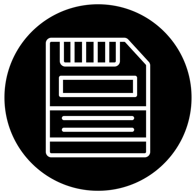 Floppy Disk Vector Icon Design Illustration