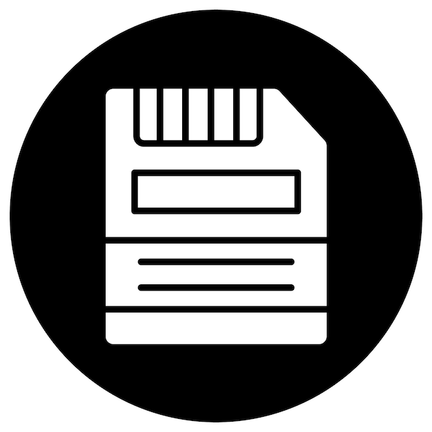 Floppy Disk Vector Icon Design Illustration