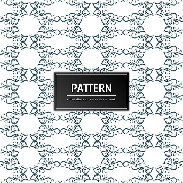 Floral pattern elegant background