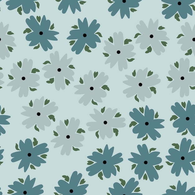 Floral seamless pattern Colorful surface design