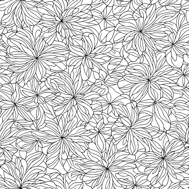 floral seamless pattern diagonal flower lines pattern background line pattern vector illustration