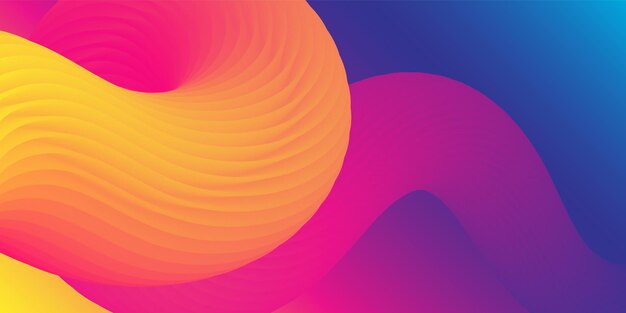fluid background liquid color abstract colorful gradient vector