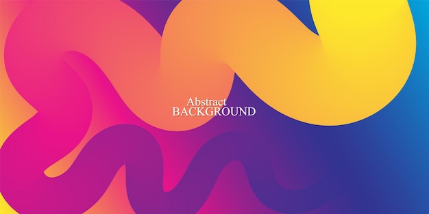 fluid background liquid color abstract colorful gradient vector