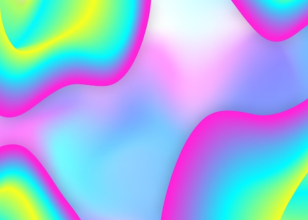 Fluid background. Vivid gradient mesh
