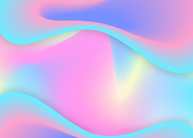 fluid background with liquid dynamic elements and shapes