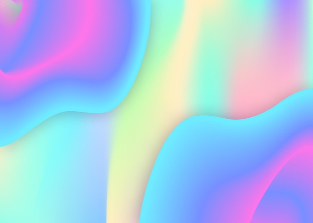 fluid background with liquid dynamic elements and shapes