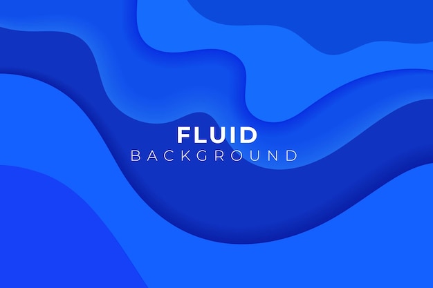 Fluid beautiful background