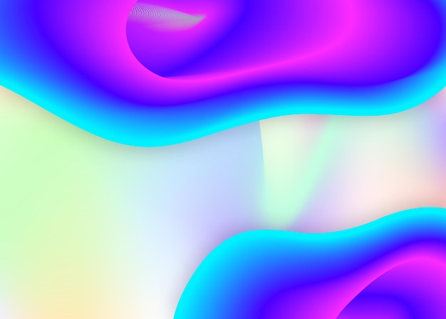 Fluid dynamic background with liquid shapes and elements