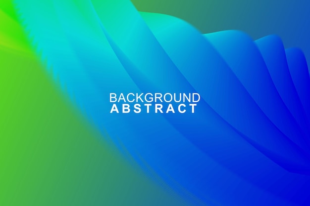 fluid gradient blue color abstract background with liquid shapes vector illustration