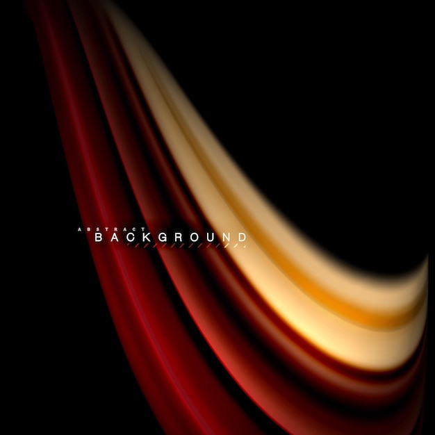fluid mixing colors vector wave abstract background design colorful mesh waves