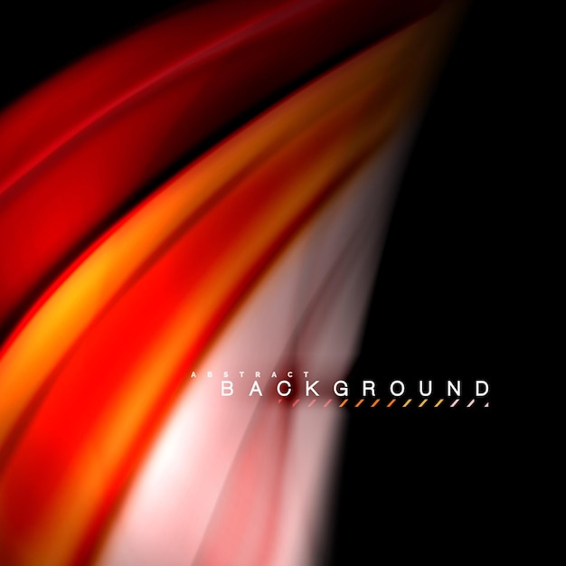 fluid mixing colors vector wave abstract background design colorful mesh waves