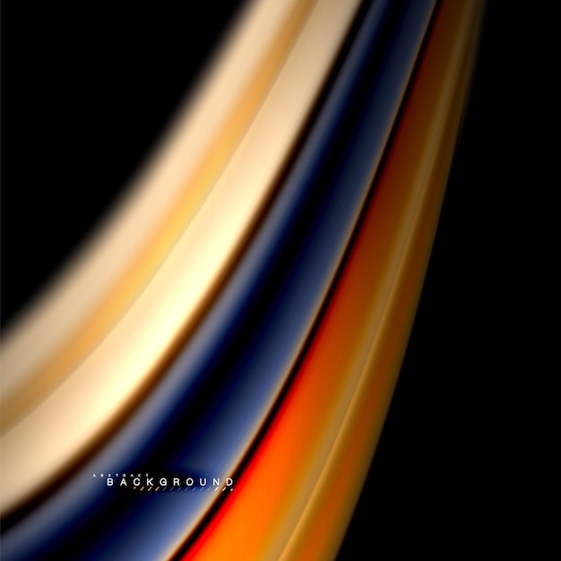 fluid mixing colors vector wave abstract background design colorful mesh waves