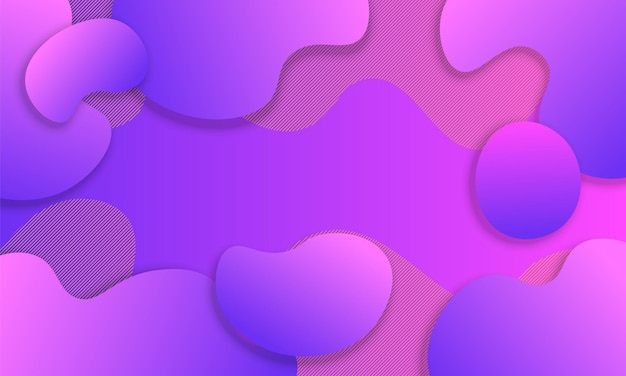 Fluid shape background