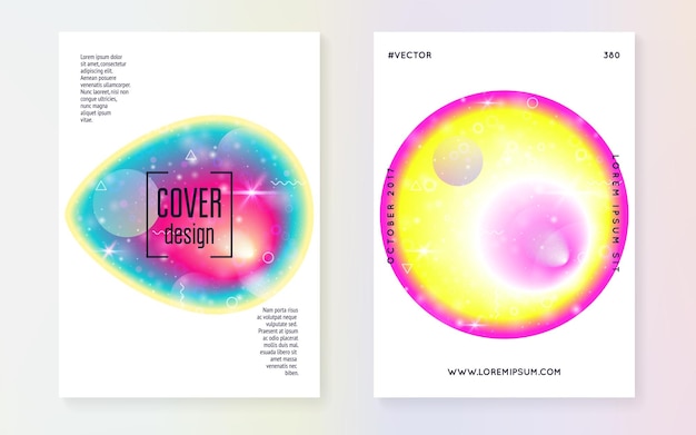 fluid shape with dynamic elements