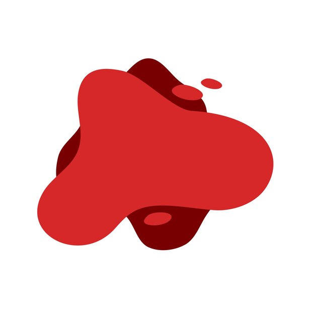 Flydende boble blob vektor